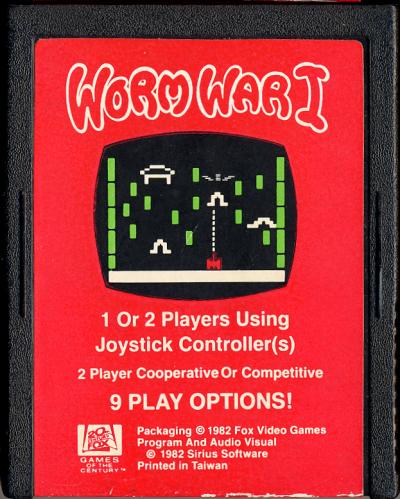Worm War I - Atari 2600