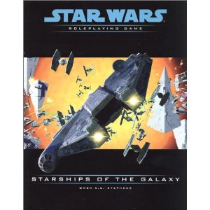 Star Wars RPG: Starships of The Galaxy SC: 11859 - Used