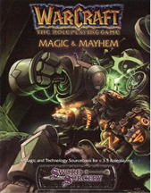 Warcraft Role Playing: Magic and Mayhem - Used