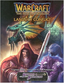 Warcraft the Role Playing Game: Lands of Conflict HC - Used