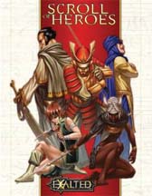 Exalted 2nd ed: Scroll of Heroes - Used