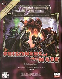 D20: Sword and Sorcery: Maze of Zayene M1: Prisoners of the Maze - Used