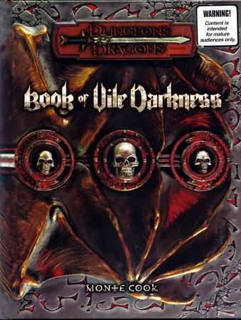 Dungeons and Dragons 3.5 ed: Book of Vile Darkness - Used