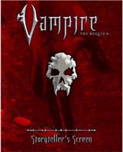Vampire the Requiem: Storytellers Screen - Used