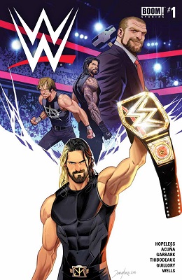 WWE no. 1 Universal Champion Belt Alt Cover (2017 Series)