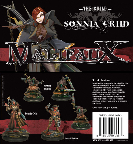 Malifaux: The Guild: Sonnia Criid: Witch Hunters Box Set: 1014