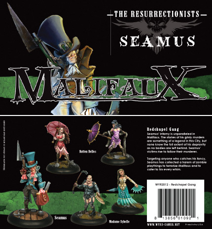 Malifaux: The Resurrectionists: Seamus: Redchapel Gang: 2012