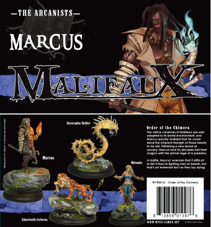 Malifaux: The Arcanists: Marcus: Order of the Chimera Box Set: 3018