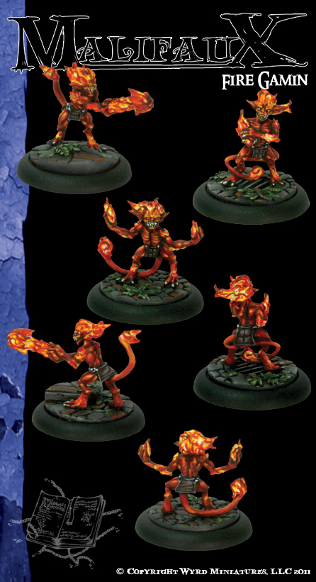 Malifaux: Arcanists: Fire Gamin (3 Packs): 3049