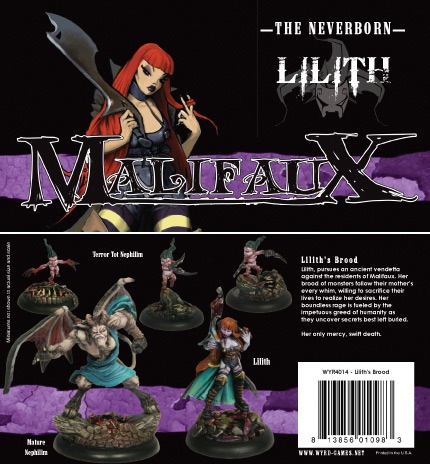 Malifaux: The Neverborn: Lilith: Lilith Brood: 4014