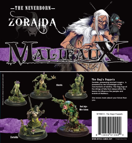 Malifaux: The Neverborn: Zoraida: The Hags Pauppets Box Set: 4015