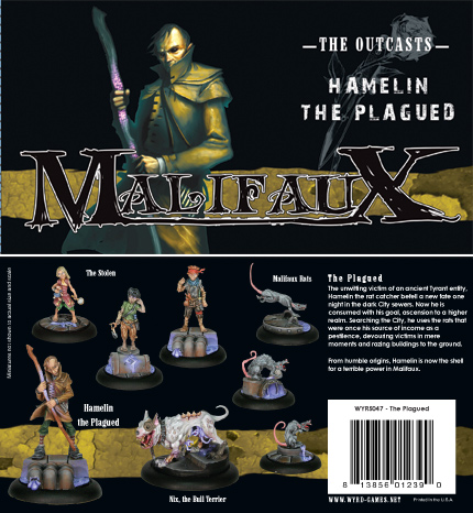 Malifaux: The Outcasts: Hamelin the Plagued: The Plagued Box Set: 5047