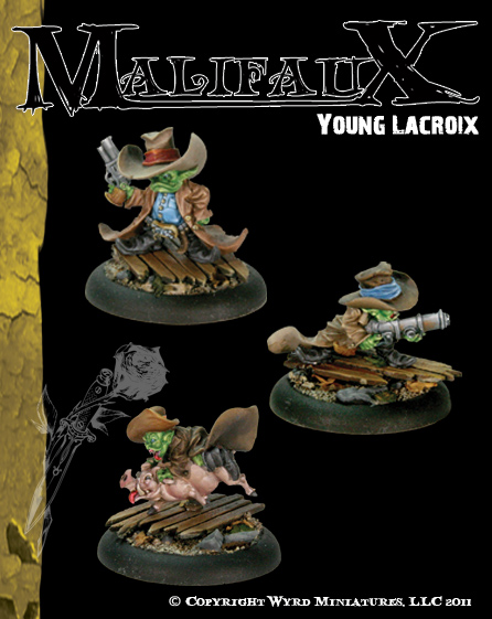 Malifaux: Outcasts: Young Lacroix (3 Pack): 5057