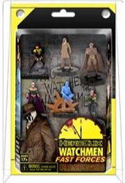 DC Heroclix: Watchmen Fast Forces Starter (include 6 Figs)