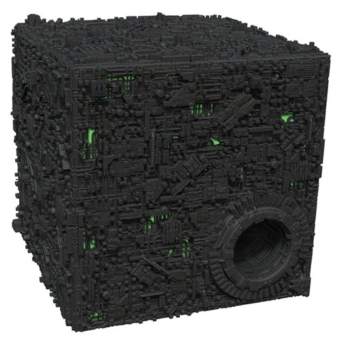 Star Trek Attack Wing: Borg Cube with Sphere Port 72006