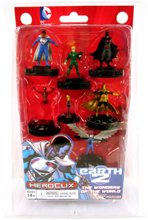 DC Heroclix: Superman and Wonder Woman Earth 2: Wonders of the World Fast Forces