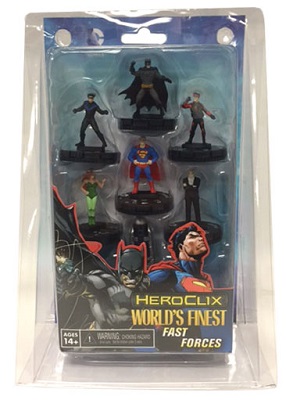 DC HeroClix: Worlds Finest Fast Forces Pack