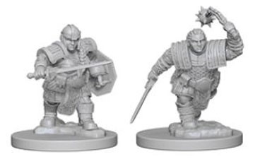Dungeons and Dragons Nolzurs Marvelous Unpainted Minis: Dwarf Female Fighter