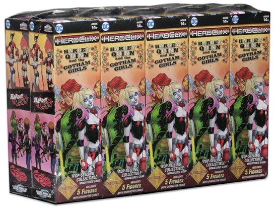 DC Heroclix: Harley Quinn and the Gotham Girls Booster Pack