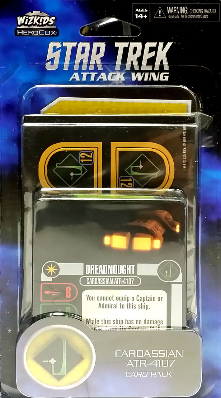 Star Trek Attack Wing: Cardassian ATR-4107 Card Pack