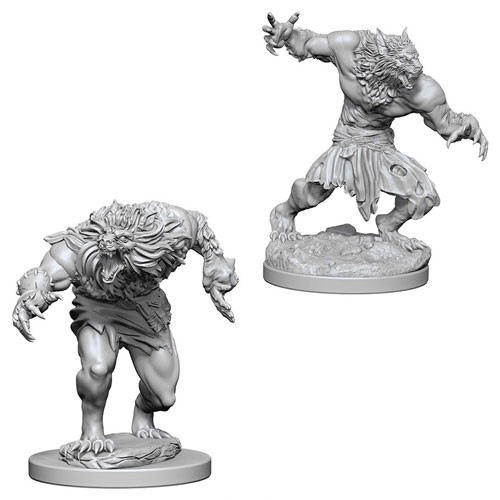 Dungeons and Dragons Nolzurs Marvelous Unpainted Minis: Werewolves