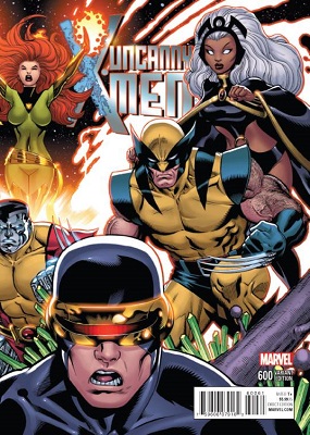 Uncanny X-Men no. 600 (McGunness Variant) (2013 Series)