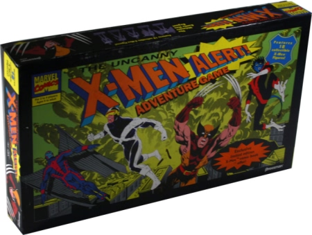 X-Men Alert Adventure Board Game - Used