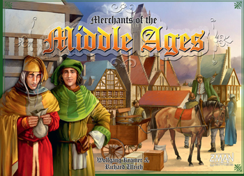Merchants of The Middle Ages Board Game - USED - By Seller No: 22059 Geoff Skelton