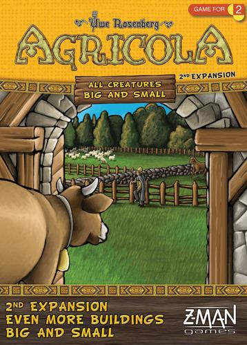 Agricola: All Creature Big and Small: 2nd Expansion Even More Buildings Big and Small
