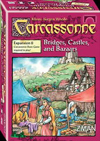 Carcassonne: Expansion 8: Bridges, Castles and Bazaars - DISCONTINED