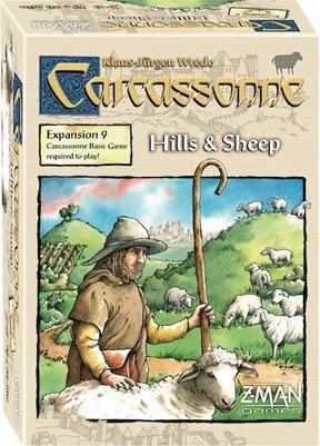 Carcassonne: Expansion 9: Hills and Sheep