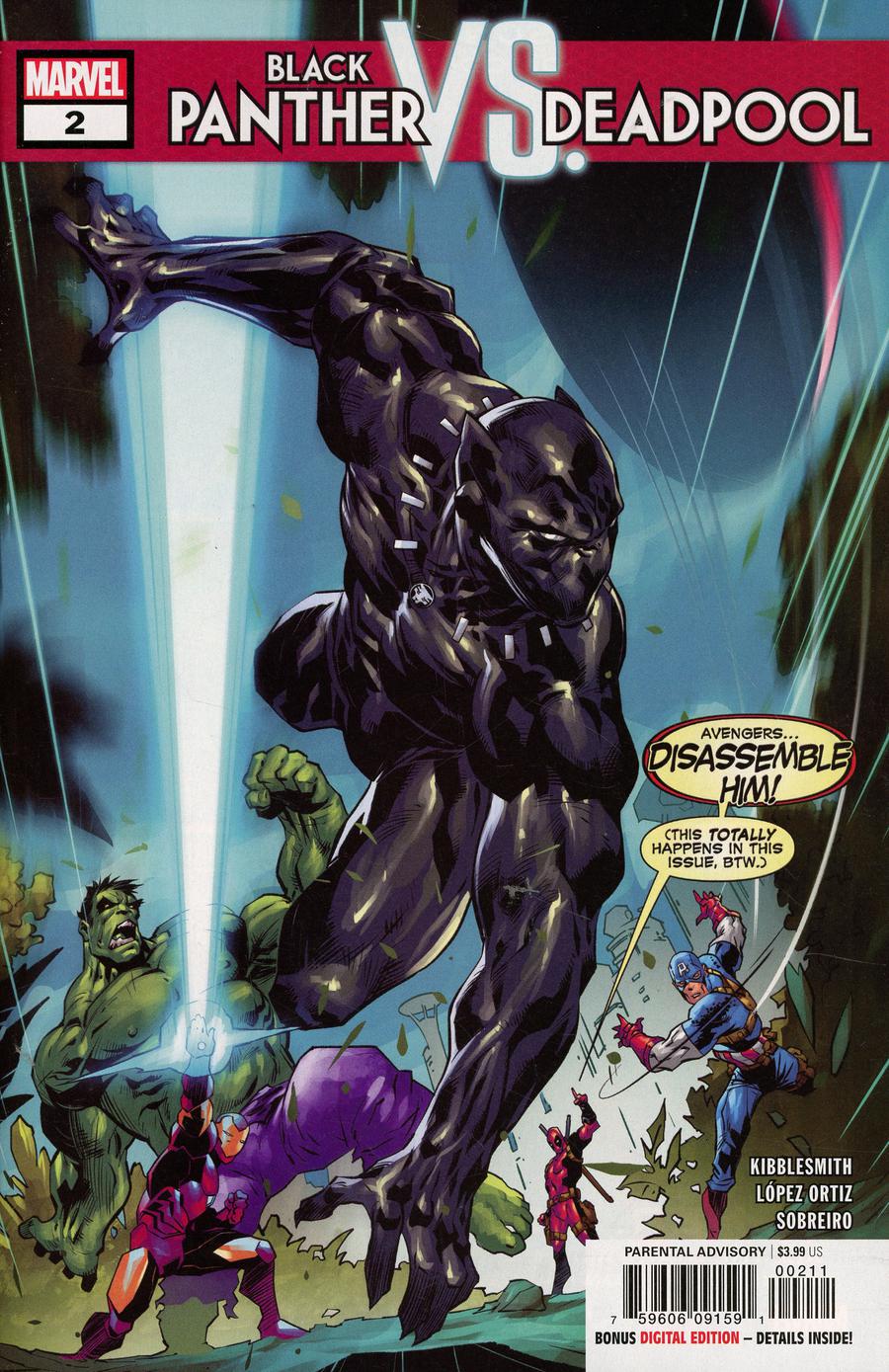 Black Panther vs Deadpool no. 2 (2 of 5) (2018 Series)