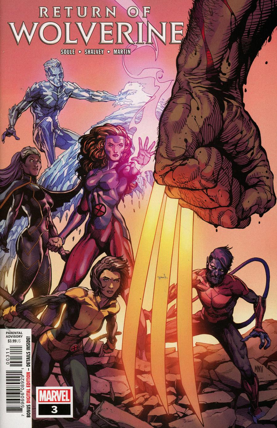 Return of Wolverine no. 3 (3 of 5) (2018 Series)