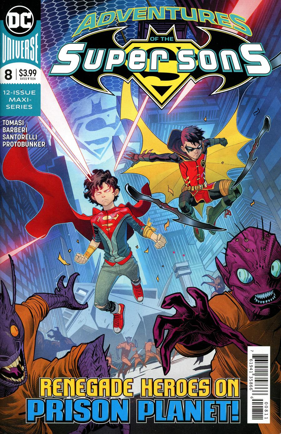 Adventures of the Super Sons no. 8 (8 of 12) (2018 Series)