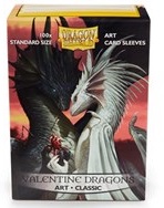 Sleeves: Dragon Shield Art: Valentine Dragons: 100 Sleeves