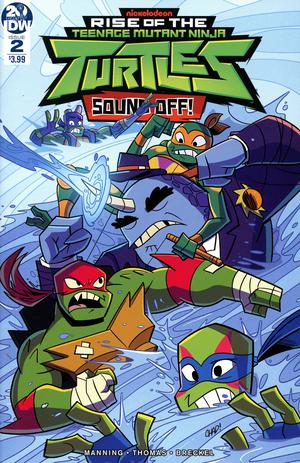 TMNT: Rise of the TMNT: Sound Off no. 2 (2 of 3) (2019 Series)