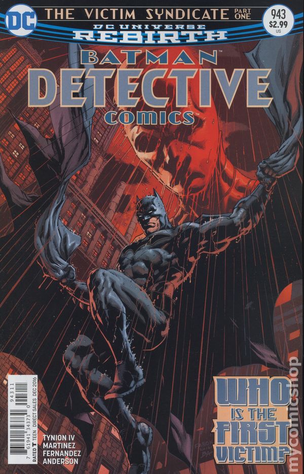 Detective Comics (1937 Series) no. 943 - Used