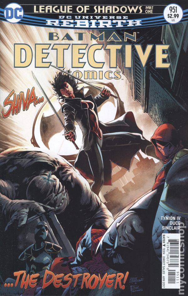 Detective Comics (1937 Series) no. 951 - Used