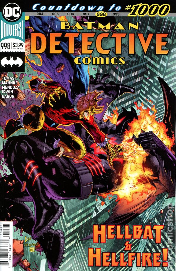 Detective Comics (1937 Series) no. 998 - Used