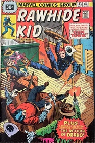 Rawhide Kid (1955) no. 133 RARE 30 CENT COVER - Used