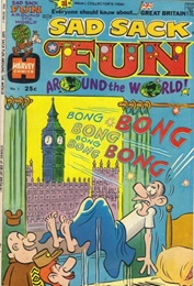 Sad Sack Fun Around the World no. 1 (1974 One Shot) - Used