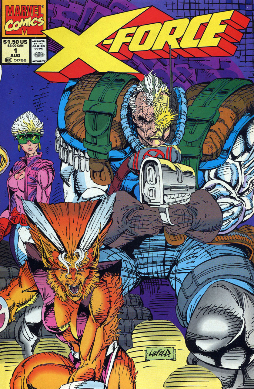 X-Force (1991) no. 1 - Used