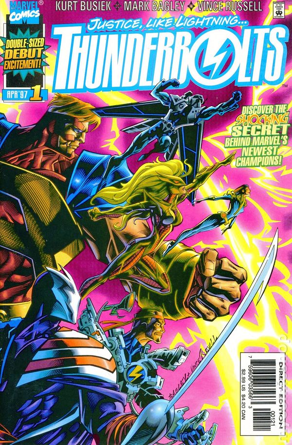 Thunderbolts (1997) no. 1 (2nd Printing) - Used