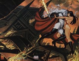 Vampirella Vs. Lady Death: The Revenge (Metal-Tex Edition) (1999 Ashcan) - Used