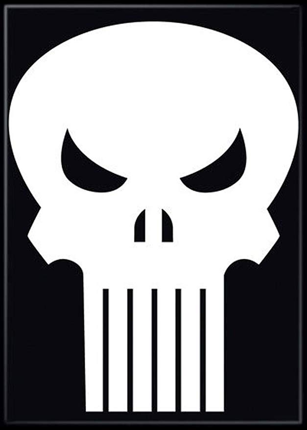 Photo Magnet: Punisher Logo 20160
