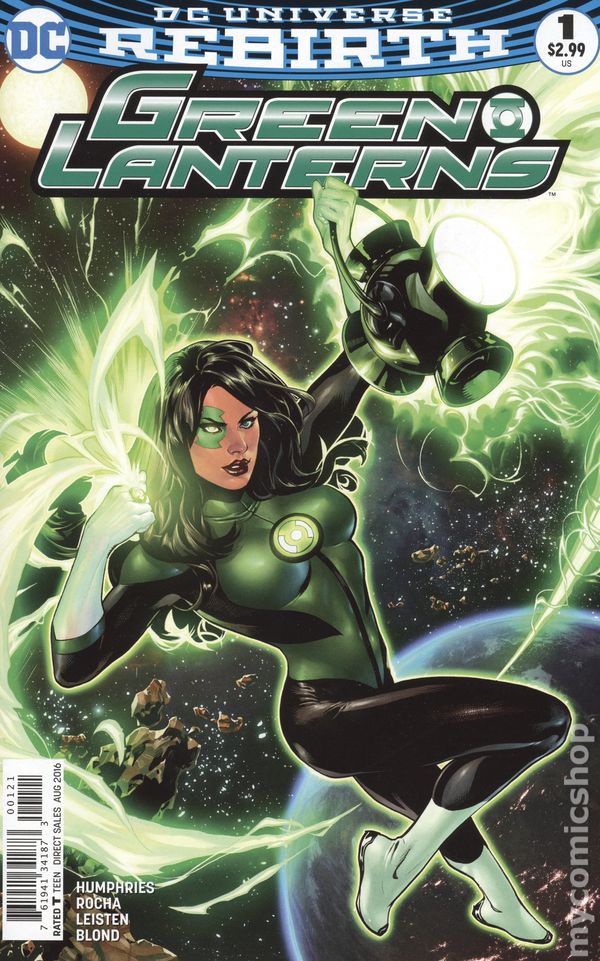 Green Lanterns (2016) no. 1 (Variant) - Used