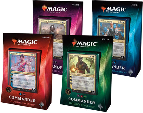 Magic the Gathering: Commander 2018 Bundle (4 Decks)
