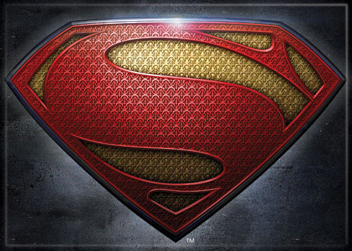 Photo Magnet: Man of Steel Superman Chest Logo 21023