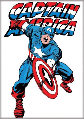 Photo Magnet: Captain America 29900