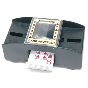 2-Deck Card Shuffler - Battery Operated